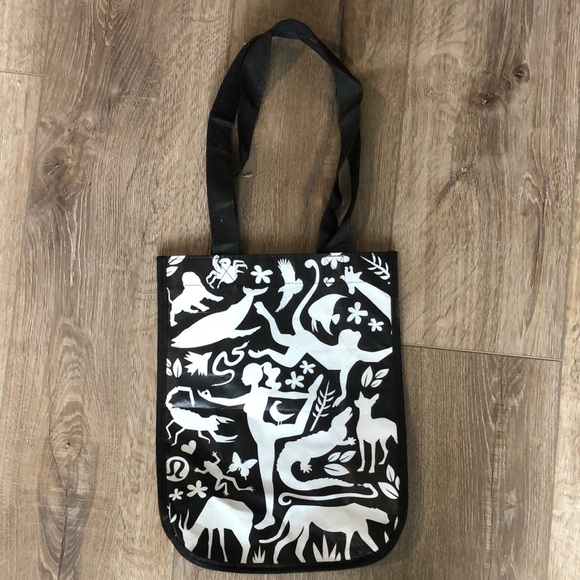 lululemon athletica Handbags - NEW! - LULULEMON Yoga YAMAS/NIYAMAS Reusable Shopping Bag Tote